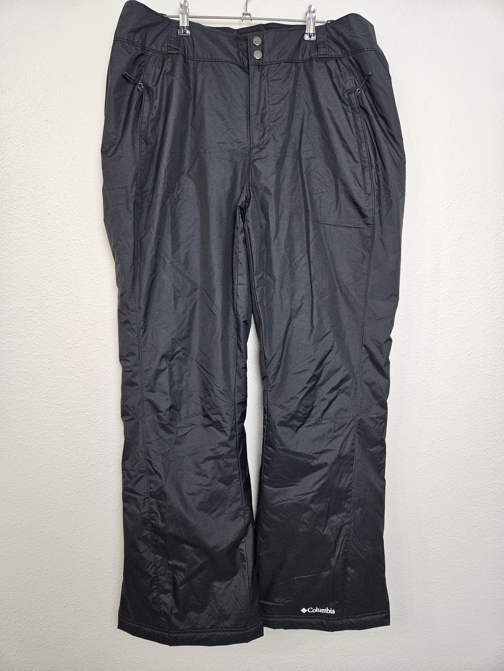 Columbia Men’s Black Insulated Snow Pants Size XL